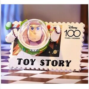 MINISO Disney 100 Years of Wonder Retro Stamp Series Blind Box, Buzz Lightyear